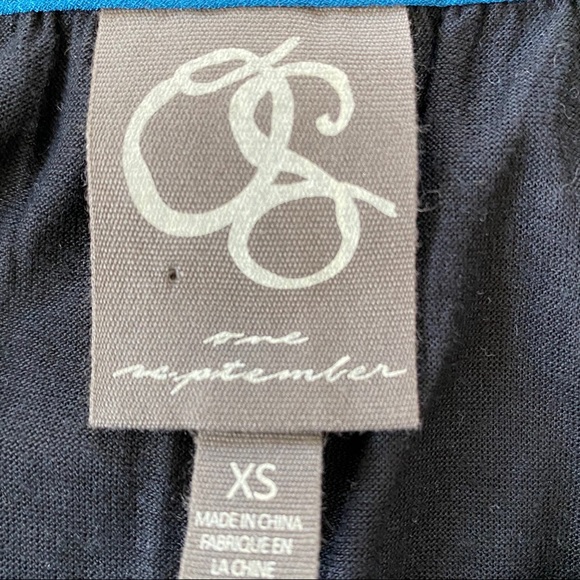 {Anthro} One September 'Azul Palms Cayman' Tank Oversized XS - Picture 3 of 11